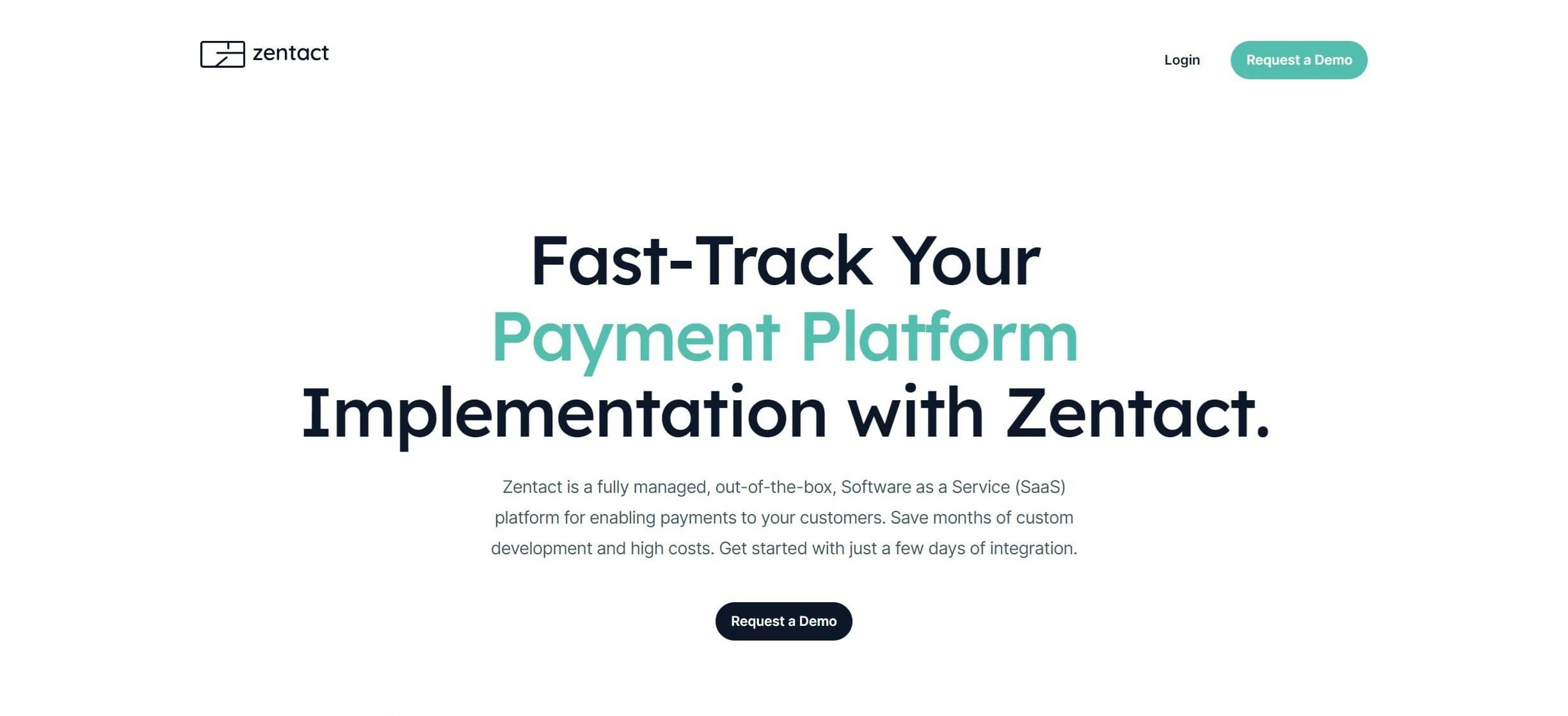 Zentact | Effortlessly Enable Payments